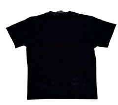 ⭕️ GUCCI LOGO GRAPHIC T-SHIRT BLACK RED WHITE MADE IN ITALY SIZE M
