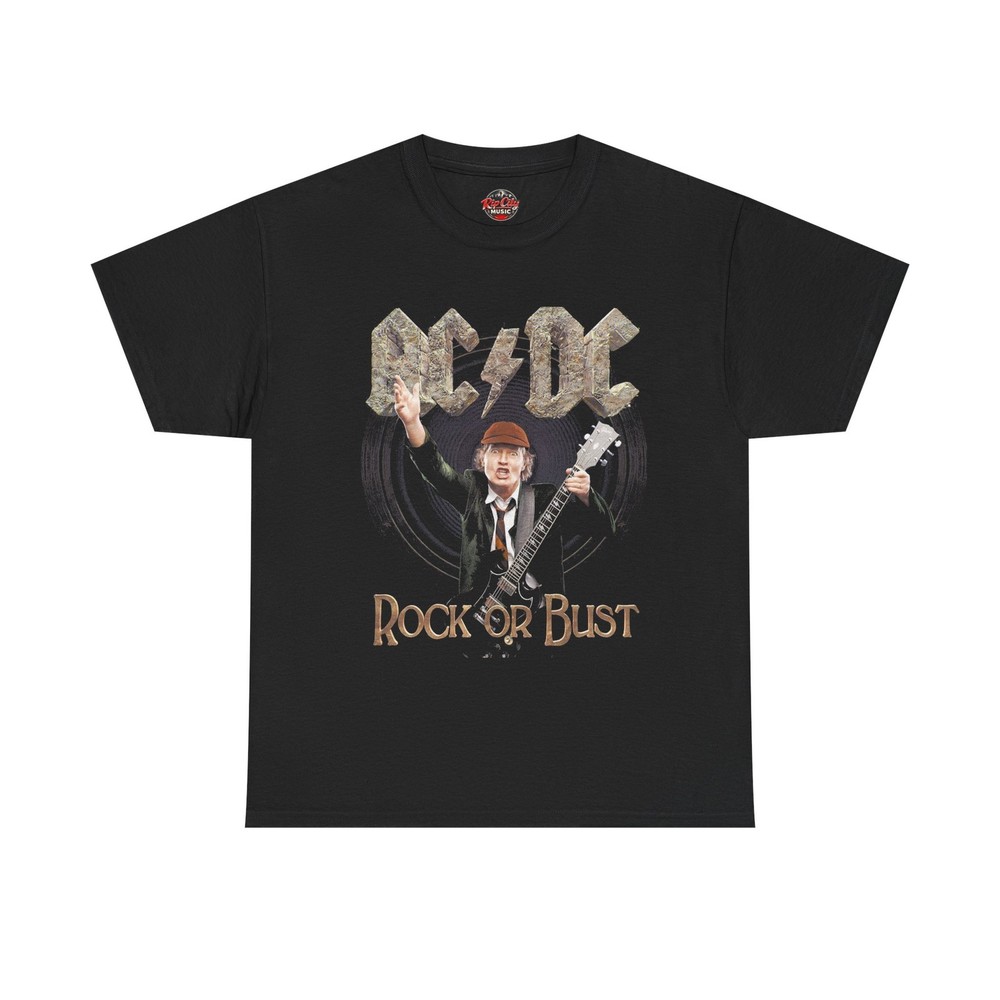 AC/DC Angus Young Rock or Bust Rock Band Unisex T-Shirt
