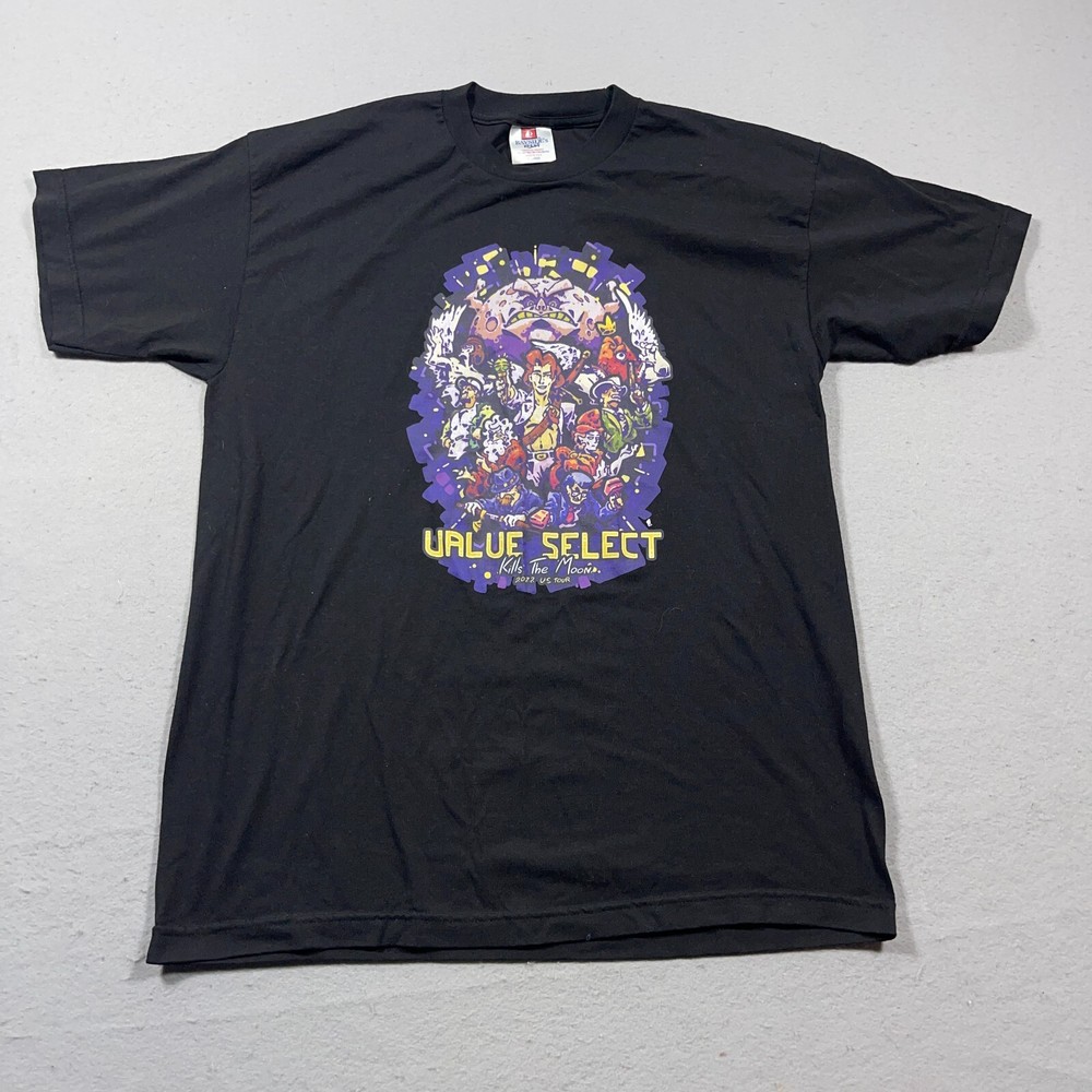 Value Select Shirt Adult XL Moonkiller Tour 2022 Tee Black Concert
