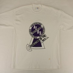 CAL CRU Vtg 90s AIDS Prevention T-SHIRT Men’s M L