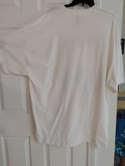 Captain America White T shirt 2XLT New And Never Used Large W/Long Length Marvel