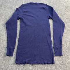 Polyskins Shirt Mens Medium Purple Long Sleeve Ribbed Cuffs By Allen A Made USA