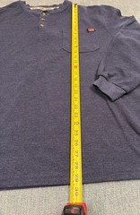 Wrangler Workwear Henley Long Sleeve Shirt 2XL