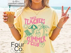 Teacher Summer Break Comfort Tee