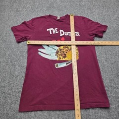 Medium The Districts Band T-Shirt Men Maroon Indie Rock Tour Graphic Bella Canva