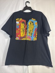 Plague Blvd T-Shirt Black Graphic Spider Gang Men X-Large See Photos