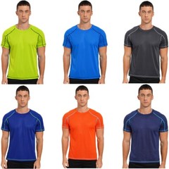 Men’s Quick Dry Rash Guard Swim Shirt Sun Protection UPF 50+ T-Shirt Running Top