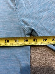 Costa UPF 40+ Long Sleeve Performance Fishing Shirt BLUE MEDIUM / SMALL MSRP $45