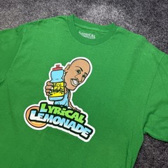 Lyrical Lemonade Men’s LARGE T-Shirt GREEN Cole Bennet Michael Jordan Hip Hop