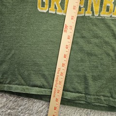 NFL Team Apparel Green Bay Packers T Shirt Vintage Reproduction Men Large
