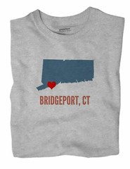 Bridgeport Connecticut CT T-Shirt HEART