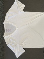 NWT Tommy John white T-shirt XL spandex/cotton lightweight