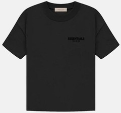 Fear of God Essentials T-Shirt SS22 Stretch Limo Black- 100% Authentic Brand New