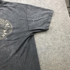 Harley-Davidson Shirt Mens XL Gray Cajun H-D Lafayette Louisiana Dealer Graphic