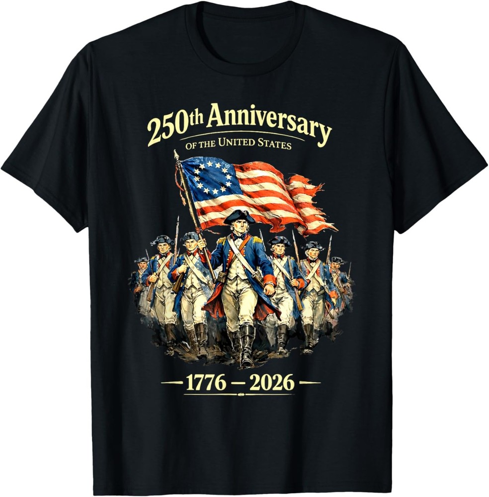 250th Anniversary United States 1776 2026 T-Shirt