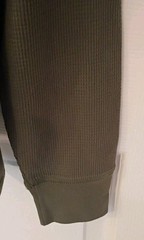(NWT) Old Navy Men’s Long Sleeve Waffle Knit T-Shirt Olive Green MEDIUM #512403