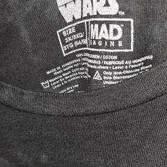 Mad Engine Star Wars Mandalorian Grogu Magic Hands Tie-Dye Black Tee 2XL