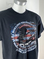 Harley Davidson T Shirt XL Rolling Thunder Let Freedom Ride 2004 Washington DC