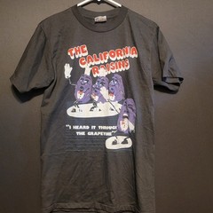 Vintage California Raisins Tshirt Black Large USA Heard It Through The Grapevine