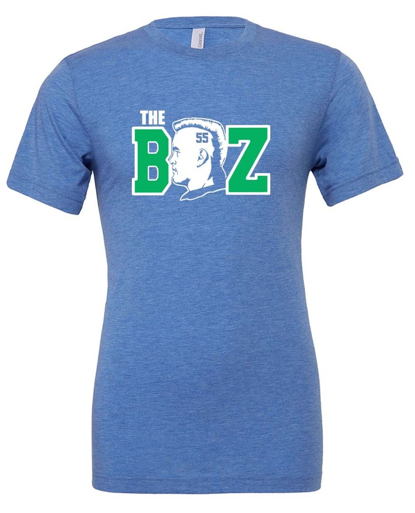 TRIBLEND Brian Bosworth The Boz Seattle Seahawks Oklahoma Sooners T-Shirt