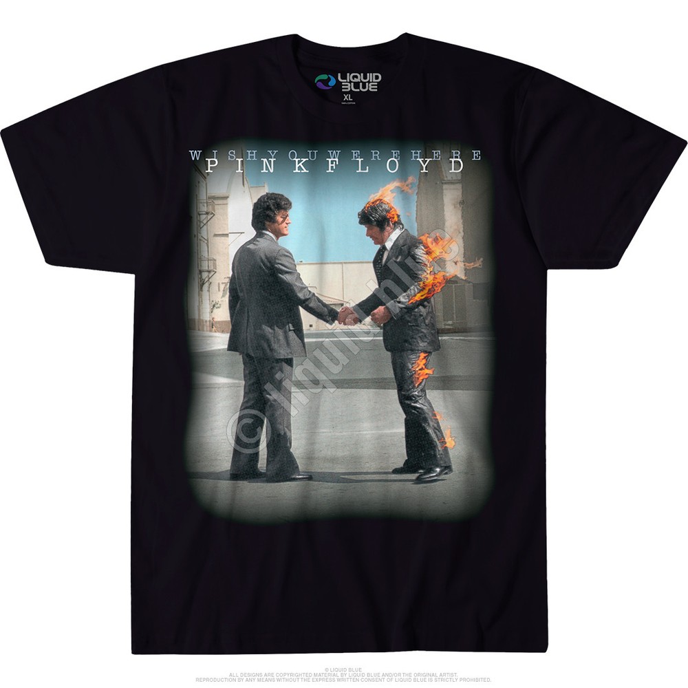 PINK FLOYD-HAVE A CIGAR-Blk T-SHIRT S-M-L-XL-XXL Wish You Were Here