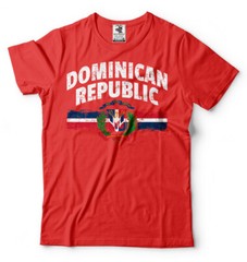 Dominican Republic Pride Country Flag Patriotic T-shirt República Dominicana Tee