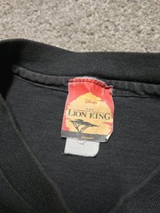 Rare 1994 VTG Disney Lion King Movie Promo Shirt Mens M Simba Single Stitch