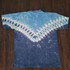 Grateful Dead Shirt Men Large Liquid Blue Vintage 90s Garcia Single Stitch A2
