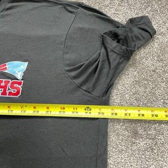 Perfect Tri District HHS Patriot Nation T-Shirt Mens 2XL Gray Graphic Crew Neck
