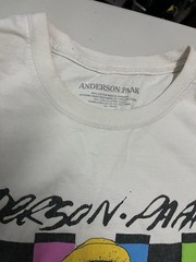 Anderson Paak Best Teef in the Game Tour 19 Men’s T Shirt XL White Tour *stain*