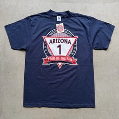 Logo 7 Arizona Wildcats Year of Fan Uni College Shirt Sz Large NWT Vintage 90s