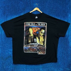 WWE Wrestlemania 17 Stone VS The Rock Legends T-Shirt Size 5X
