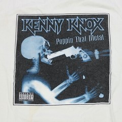 Rare Vintage Kenny Knox Poppin That Metal 2009 Single T Shirt 2000s Rapper SZ XL
