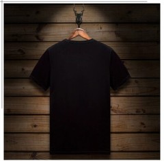 New Fashion Shark Rhinestones Summer Short Sleeve Luxury Men Streetwear T-Shirt
