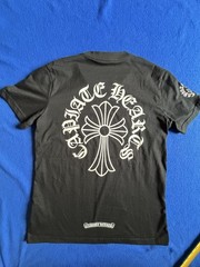Capiate Hearts Cross Graphic T-shirt Black Size S.see Photos