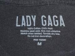 Lady Gaga Joanne 2017 Concert T-Shirt – Medium