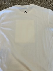 Supreme x Air Jordan Biggie Smalls Mens T Shirt White Sz 2XL Graphic Print