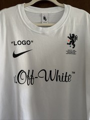 nike lab x off white mercurial NRG X Tee Mon Amour T-shirt White Sz L Boxy