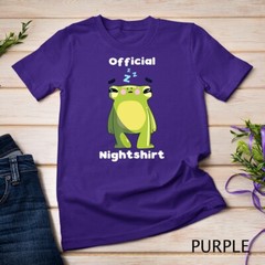 Cute Frog Sleepshirt Nightwear Nightshirt Sleep Pajama Unisex T-shirt