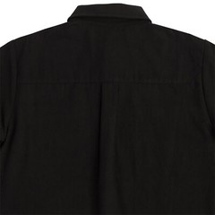 Santa Cruz Skateboard Longsleeve Button Up Shirt Screaming Hand Utility Black