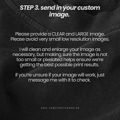 CUSTOM PRINTED TSHIRT – send in your own design/image – HIGH QUALITY PRINT