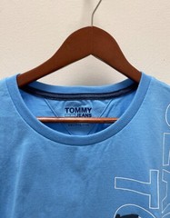 Tommy Hilfiger Men’s Short Sleeve Crew Neck T-Shirt Tee Script logo 78J4589_M
