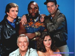 Mr T Full Color Photo Image Men’s T Shirt The A Team B.A. Baracus