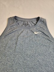 Nike Tank Top Sleeveless Shirt Men’s Size LG Blue Dri-fit Performance Activewear