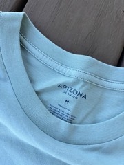 Arizona Jean Co. Desert Cactus Graphic T-Shirt Light Blue Medium NWT New