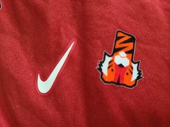 NEW Size XL Nike Tiger Woods Frank Golf Red All Over Print Crew T Shirt Tee Mens