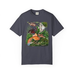 Aquarium Fish Goldfish Comfort Colors T-Shirt | Vintage Aquatic Illustration