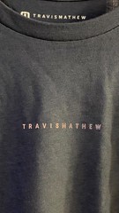 New NAVY Men’s XL Travis Mathew On The Docks Total Eclipse Premium Tee Shirt