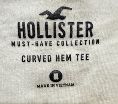 Hollister Must Have Collection Rose Grey Tie-Dye Curved Hem Tshirt Men’s S/M