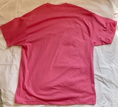 Vintage Single Stitch 1995 Hanes Heavyweight 50/50 XL Tee Shirt Plain Pink